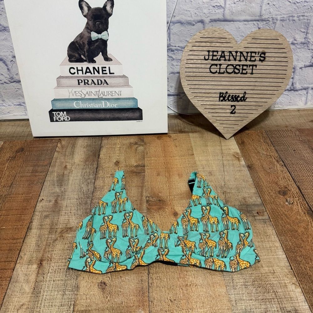 Meundies giraffe bralette